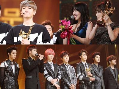 Inilah Para Idola K-Pop Peraih Penghargaan dalam 'Golden Disk Awards 2014'